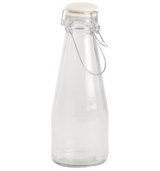 Flaske m/hvidt patentlåg 1000 ml