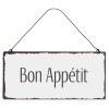 Metalskilt Bon Appétit