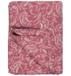 Quilt pink m/paisley